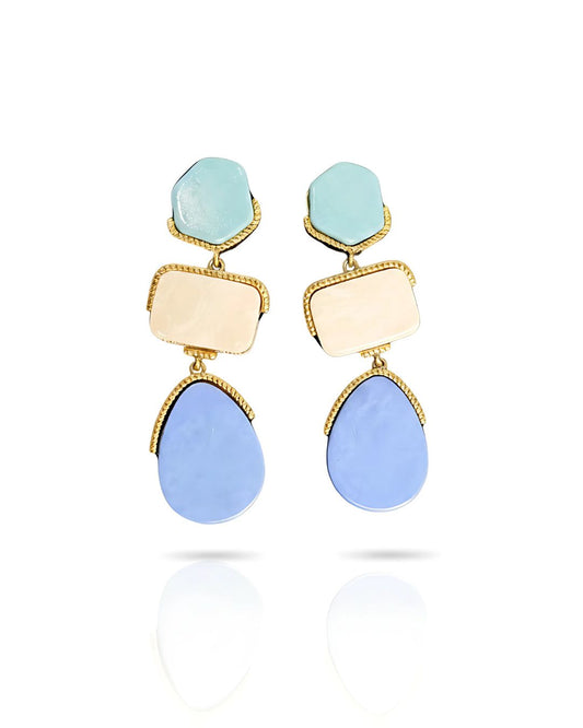 Ocean Love Stone Danglers