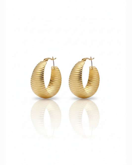 Soft Bold Hoops