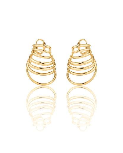 Multi Rings Ear Cuff