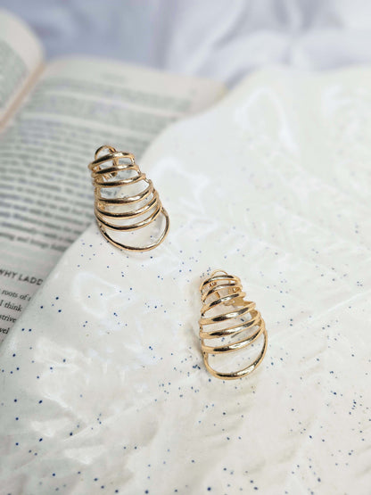 Multi Rings Ear Cuff
