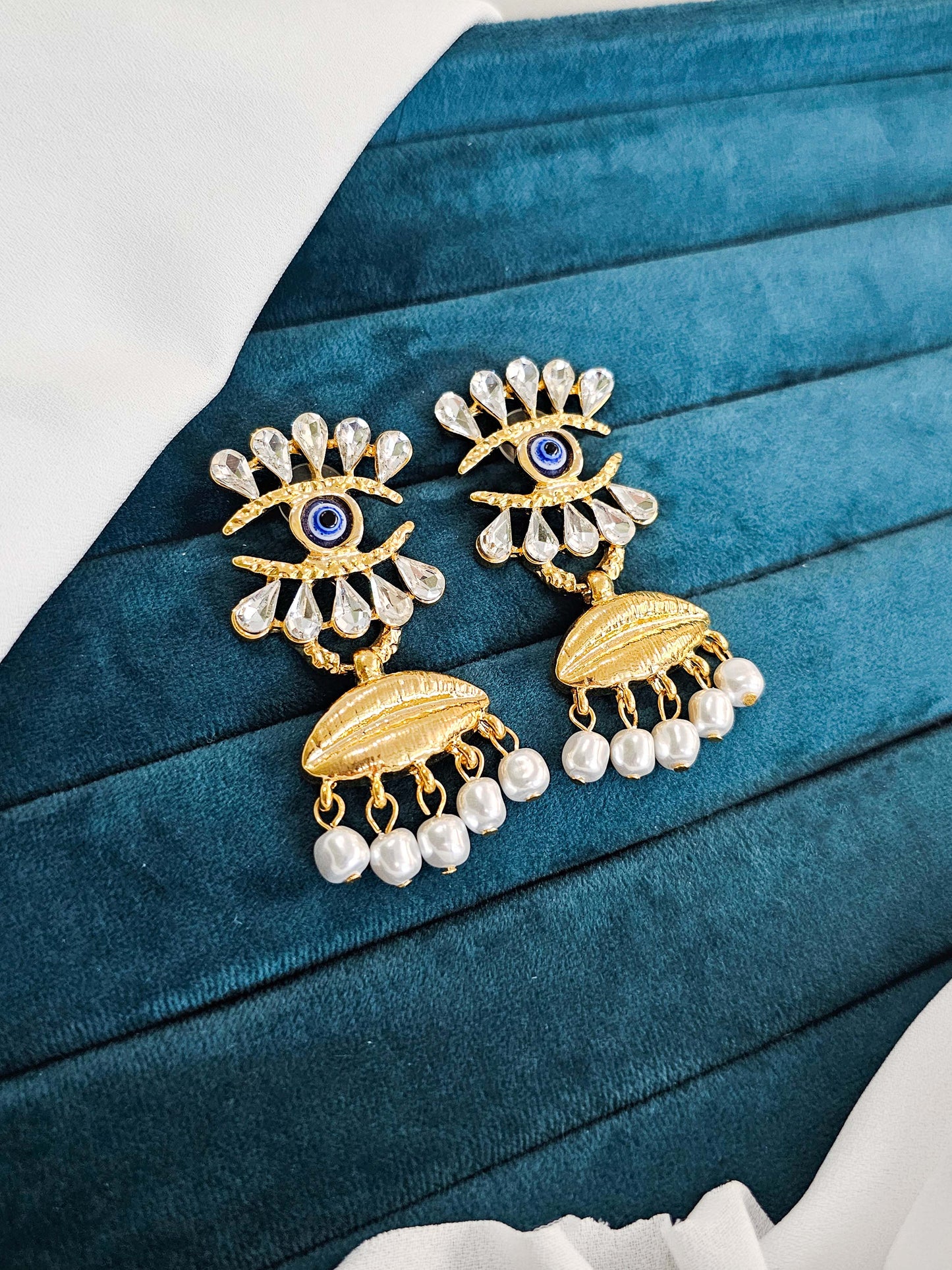 Evil Eye Bold Danglers