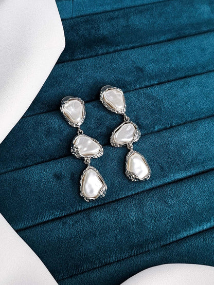 Mother of Pearl Danglers