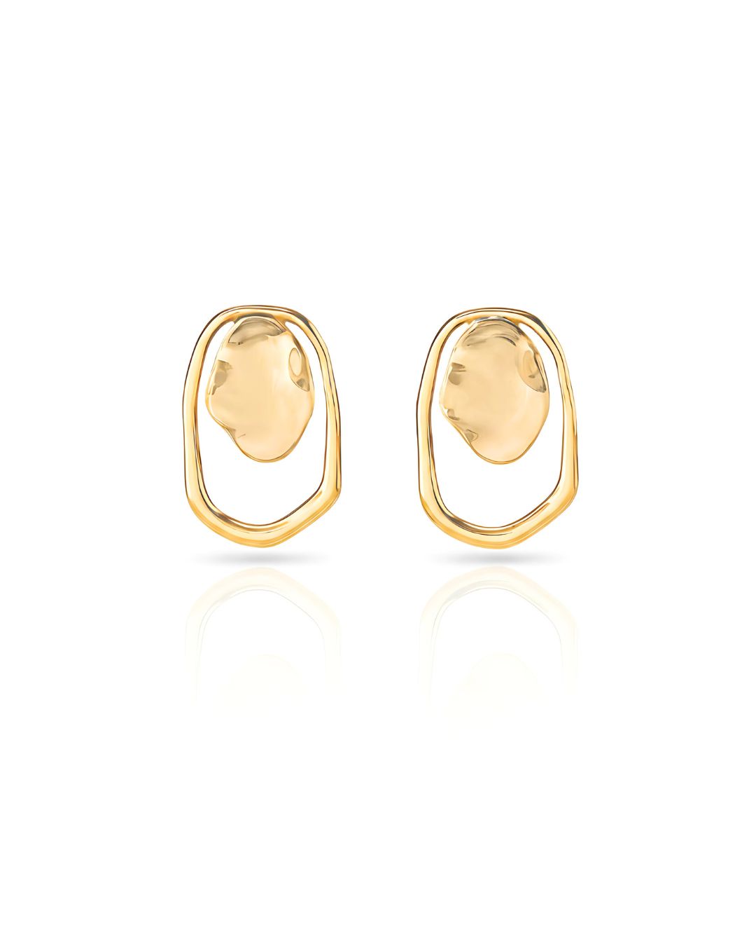 Glossy Ripple Stud