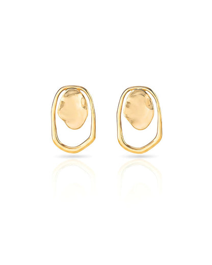 Glossy Ripple Stud