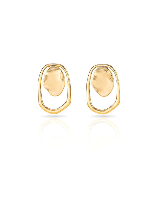 Glossy Ripple Stud