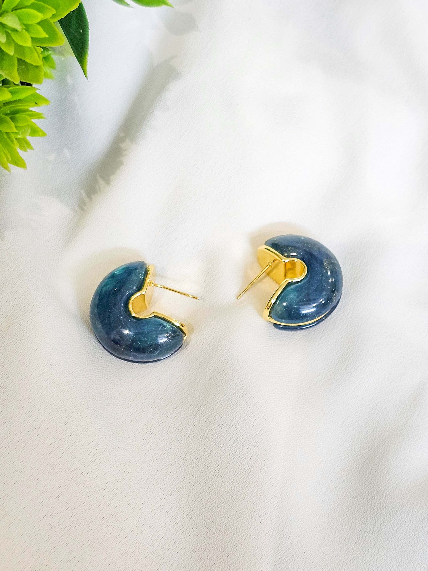 Denim Hoops