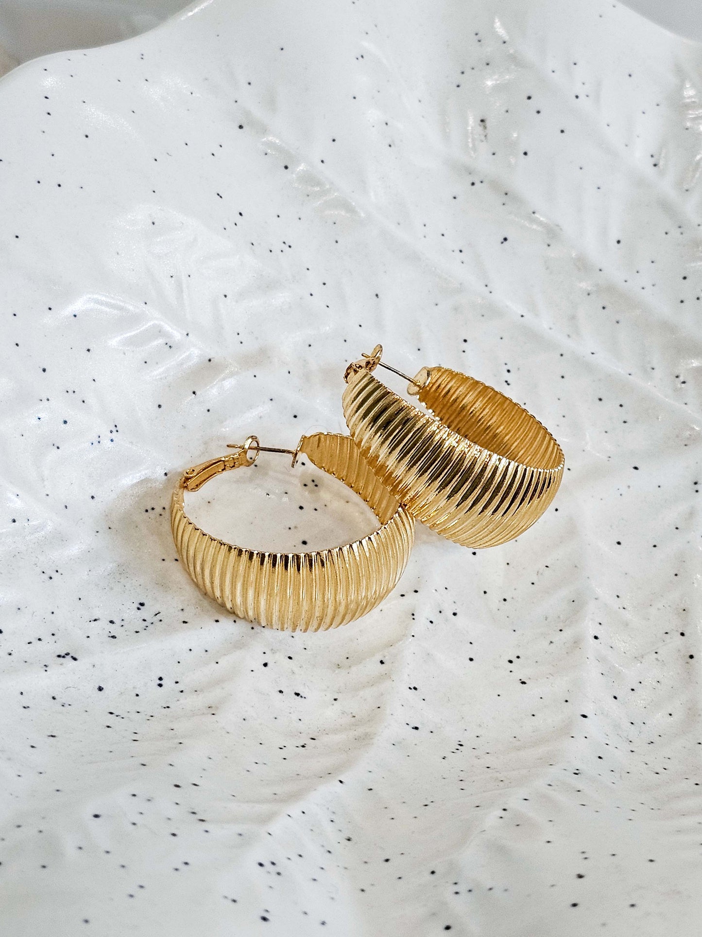 Soft Bold Hoops