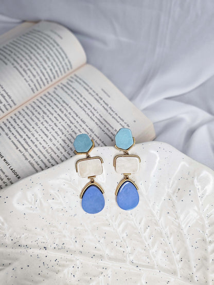 Ocean Love Stone Danglers