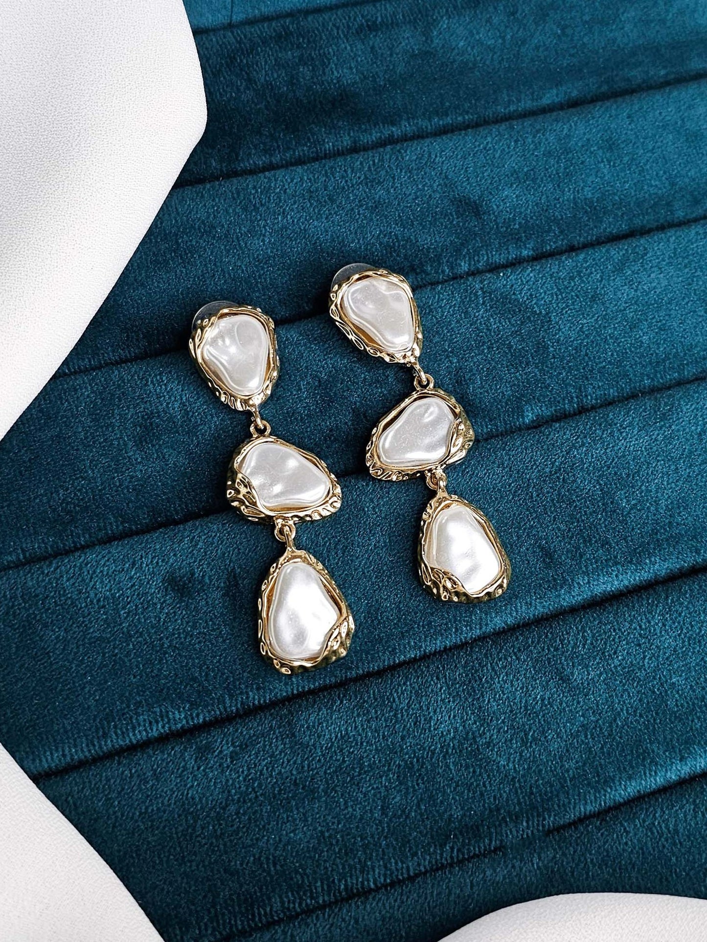 Mother of Pearl Danglers