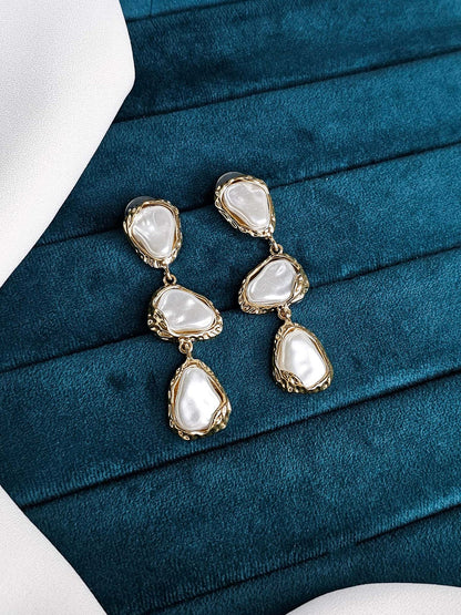 Mother of Pearl Danglers