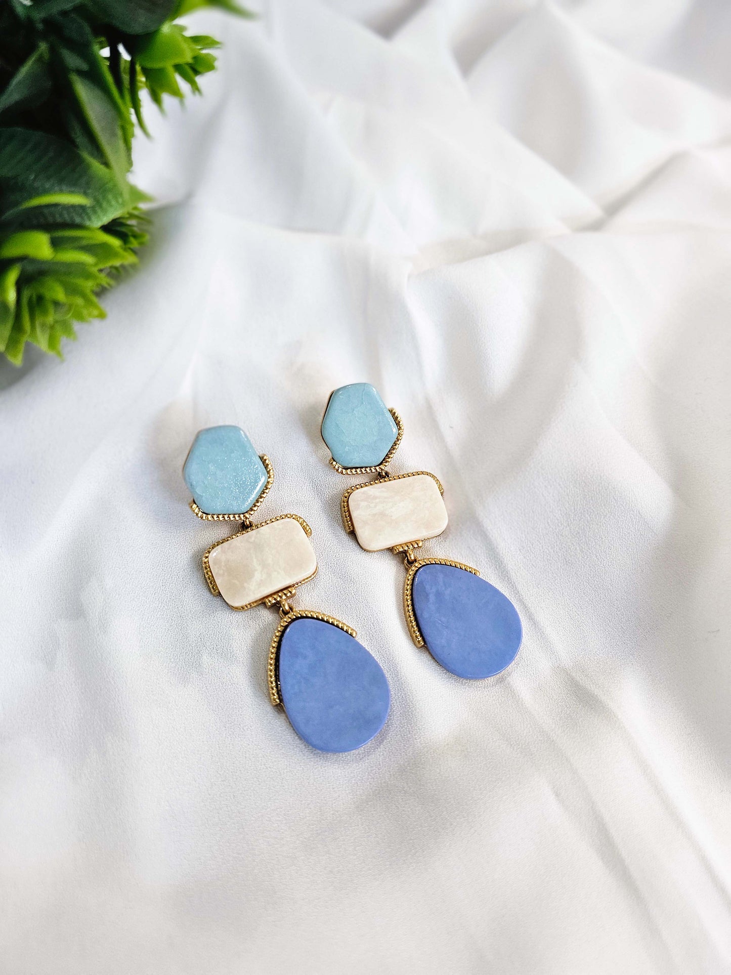 Ocean Love Stone Danglers