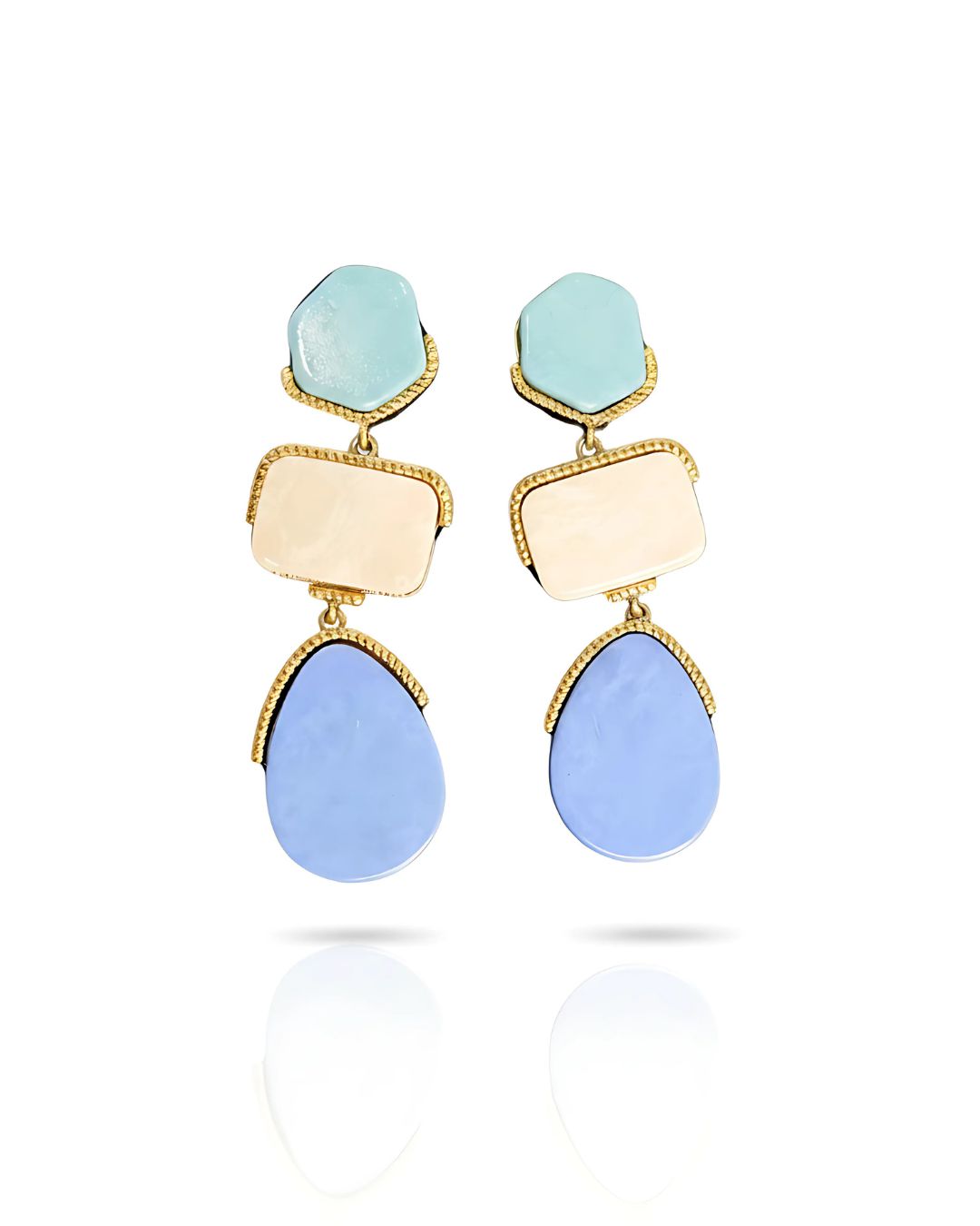 Ocean Love Stone Danglers