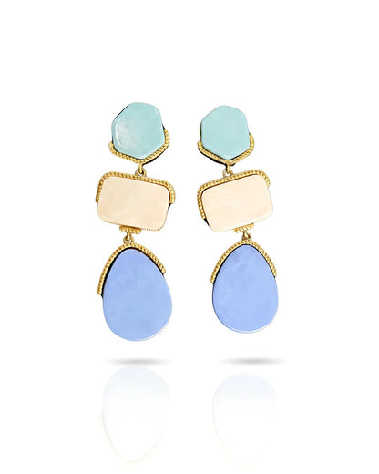 Ocean Love Stone Danglers