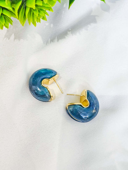Denim Hoops