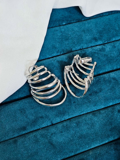 Multi Rings Ear Cuff