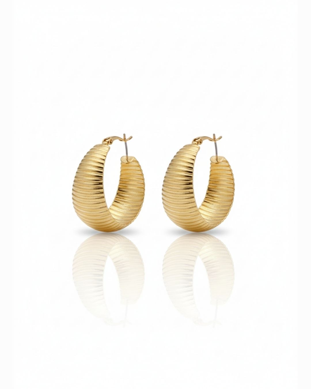 Soft Bold Hoops