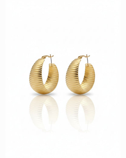 Soft Bold Hoops