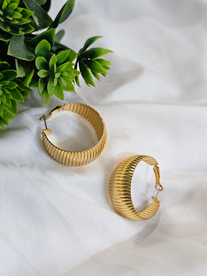 Soft Bold Hoops