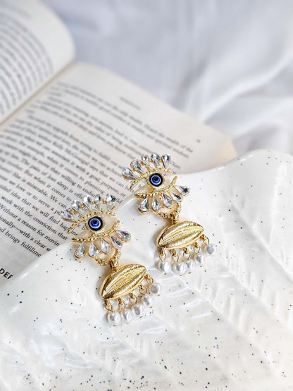 Evil Eye Bold Danglers