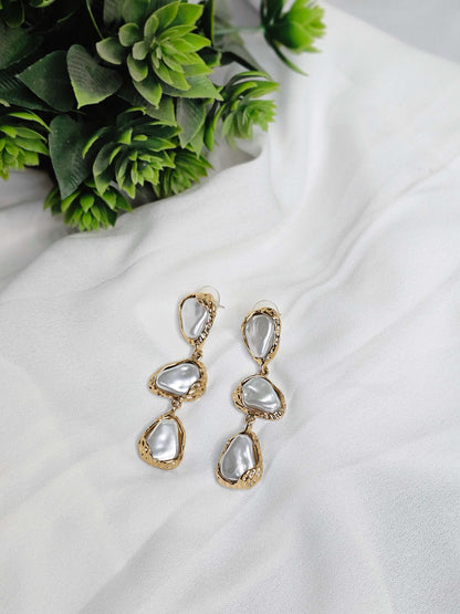 Mother of Pearl Danglers