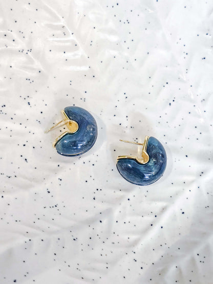 Denim Hoops