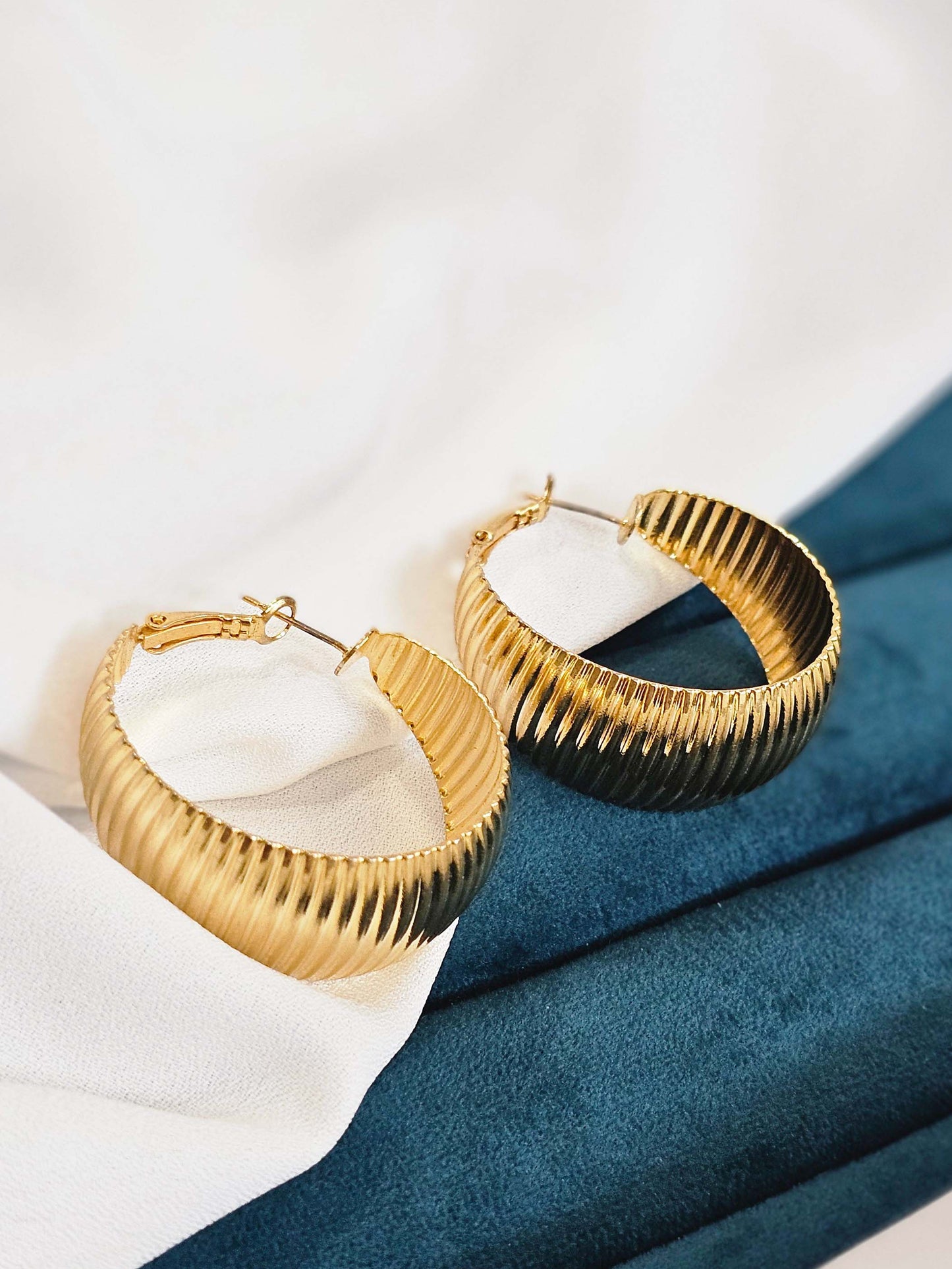 Soft Bold Hoops