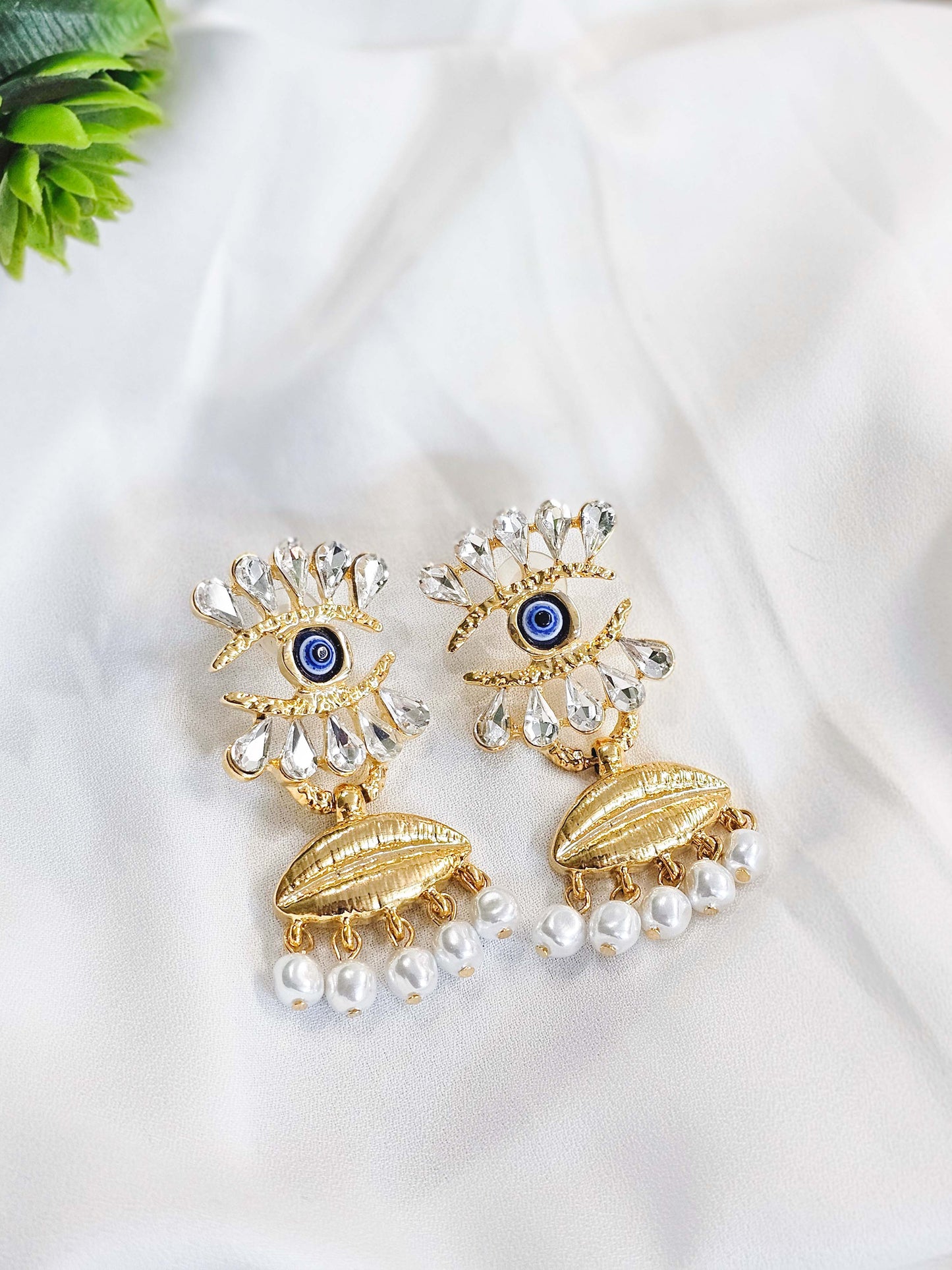 Evil Eye Bold Danglers