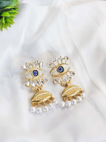 Evil Eye Bold Danglers
