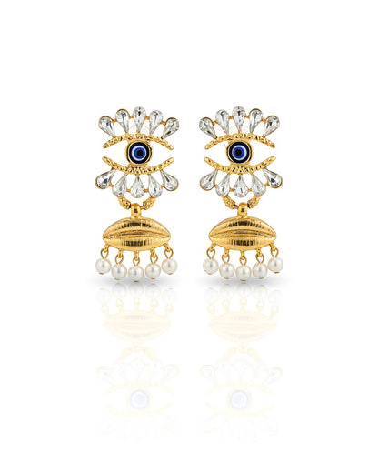 Evil Eye Bold Danglers