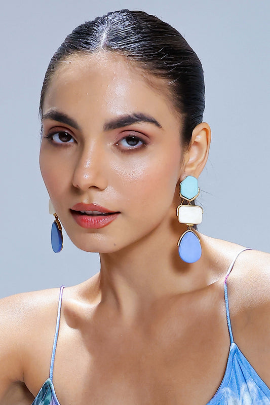 Ocean Love Stone Danglers