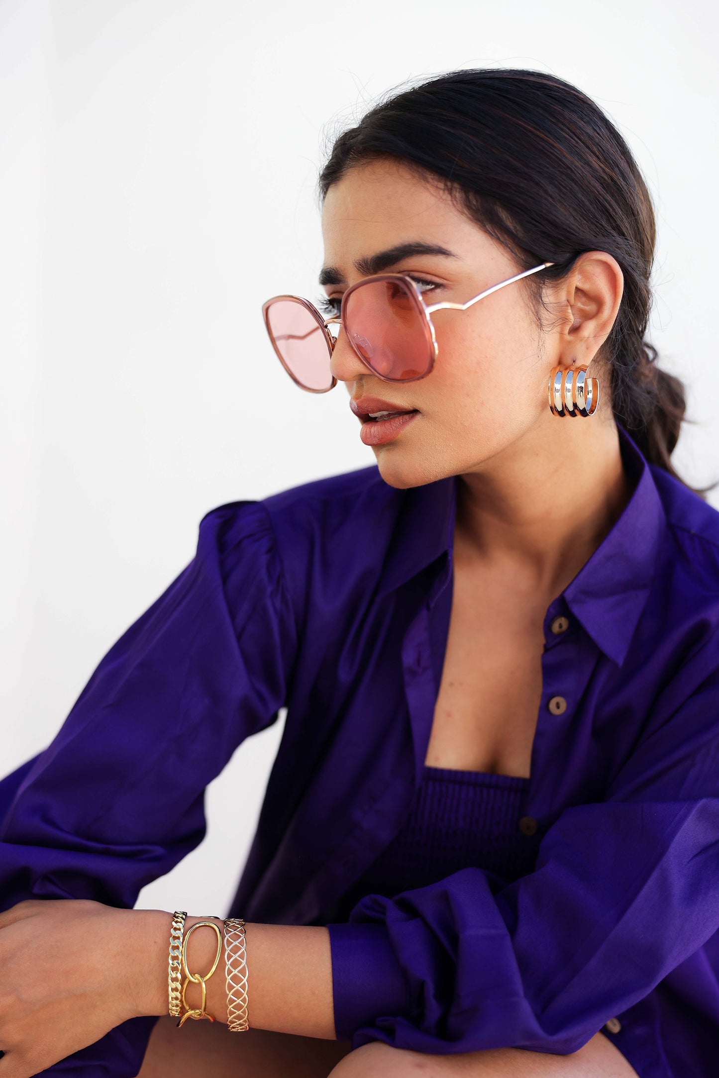Echo Curve Hoops